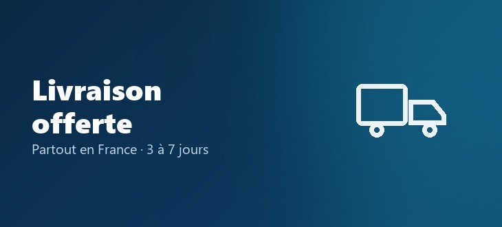 Livraison offerte partout en France