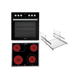 BAUKNECHT Heko 500 P Herdset Four (noir)